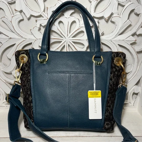 SOLD Hammitt Los Angeles Medium Daniel Satchel Antique Atelier Vintage Tapestry - Picture 4 of 7